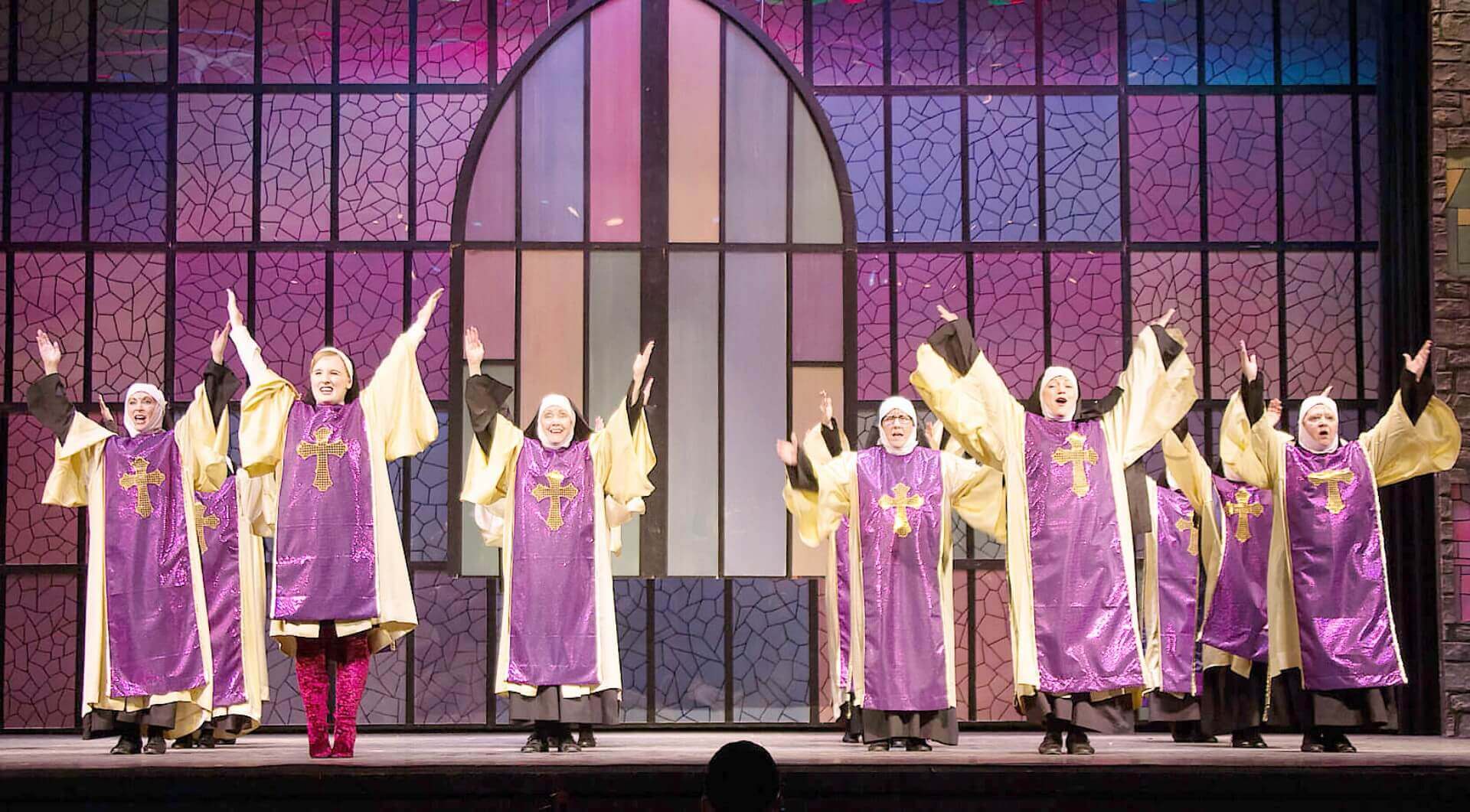 Nuns Sparkle Finale Habit Costume - Sister Act Costume Rental pictures - Stagecraft Theatrical