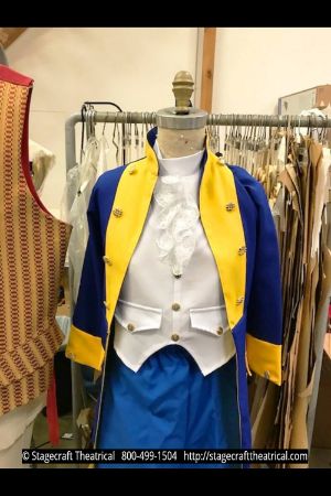 6th Beauty and the Beast Costume Rental Package Ensemble in the Talking Shop  Supercal Supercalifragilistic