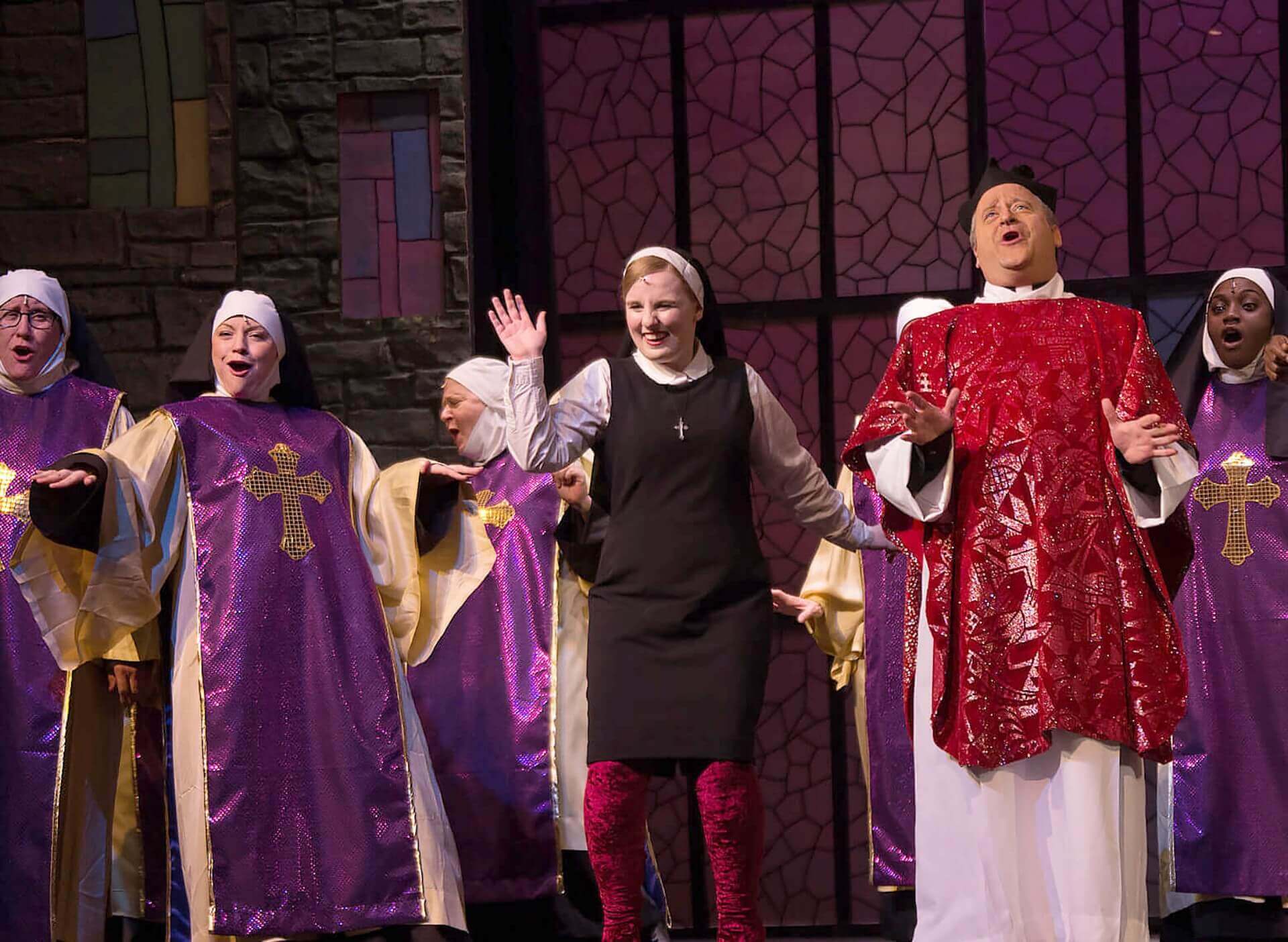 Sister Mary Roberts - Sister Act Costume Rental pictures - Stagecraft Theatrical